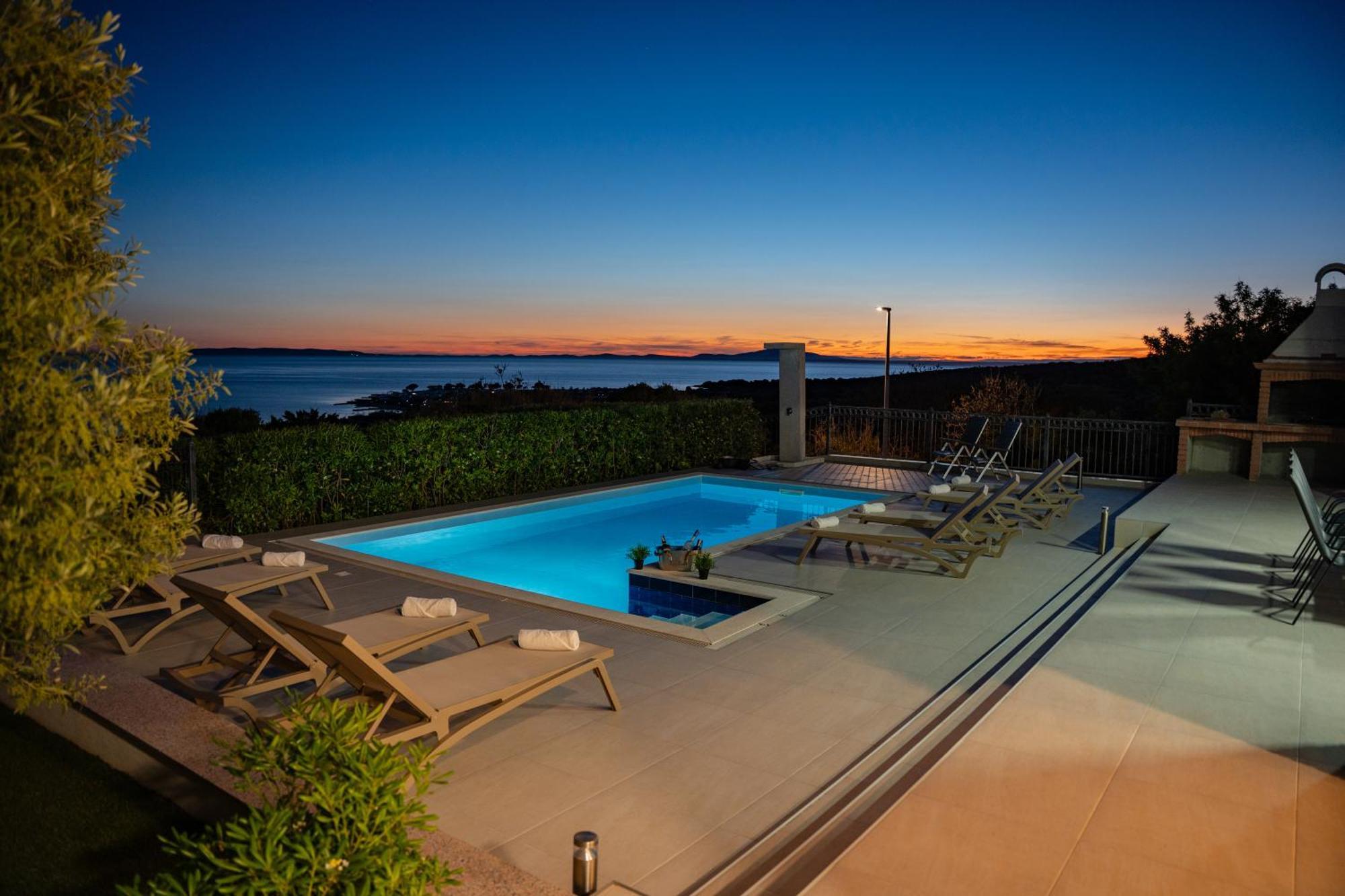 Villas Royal I With Private Pool نوفاليا المظهر الخارجي الصورة
